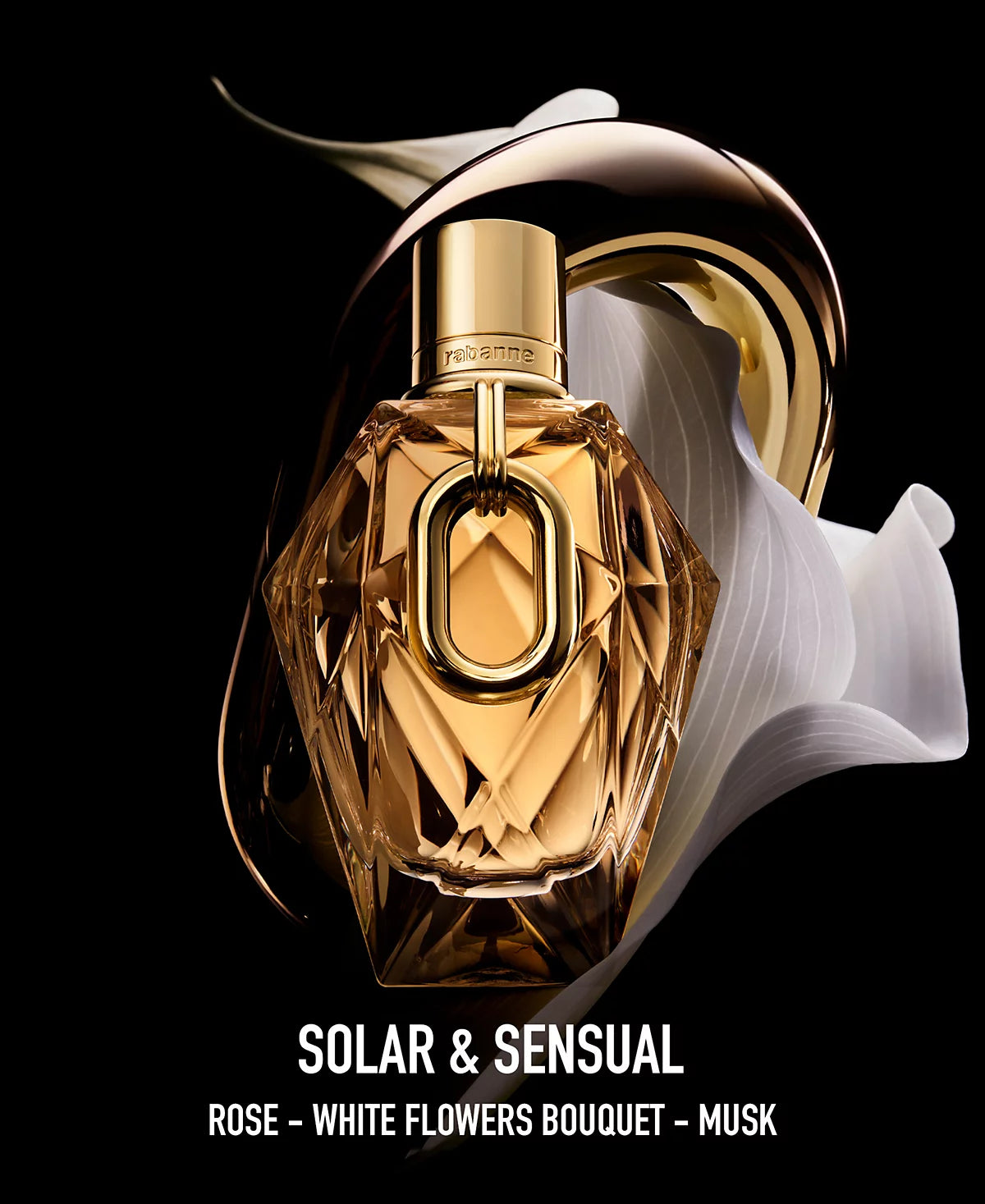 Classic floral perfume – timeless scent with a blend of white flowers and musk.