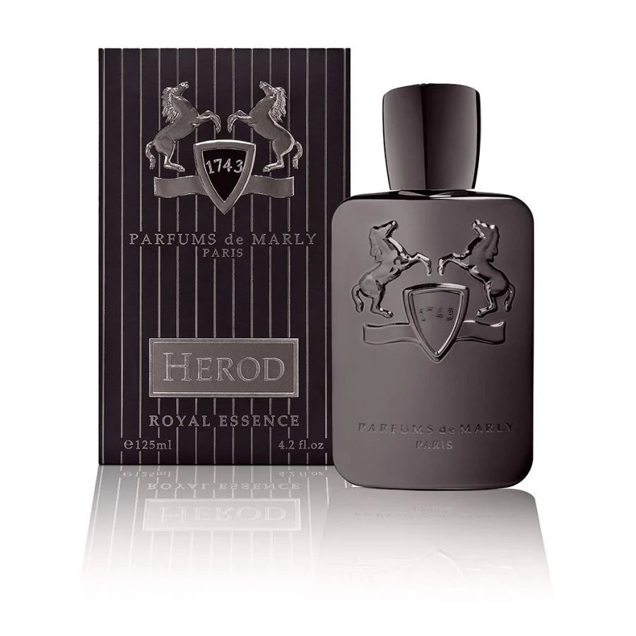 Parfums de Marly Herod Eau de Parfum, a popular men’s fragrance with warm, spicy, and woody notes.