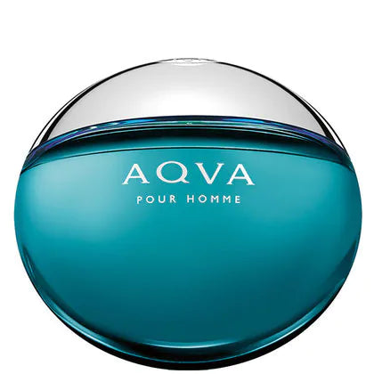 Bvlgari Aqva Pour Homme Marine EDT Spray – fresh aquatic scent in sleek blue bottle.