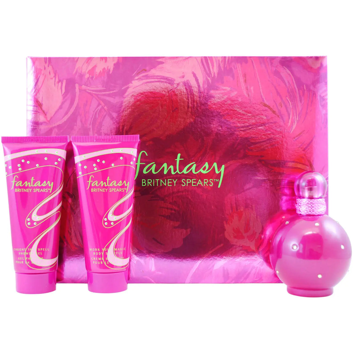 Britney Spears Fantasy gift set – sweet floral fruity women’s fragrances with vanilla and kiwi