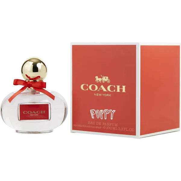 Coach Poppy – youthful and fruity floral women’s perfume with cucumber, rose, and vanilla