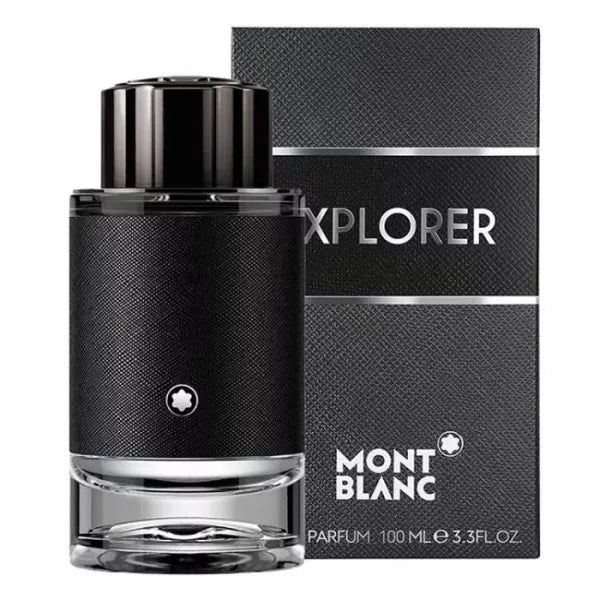 Montblanc Explorer – adventurous men’s scent with bergamot, leather, and patchouli