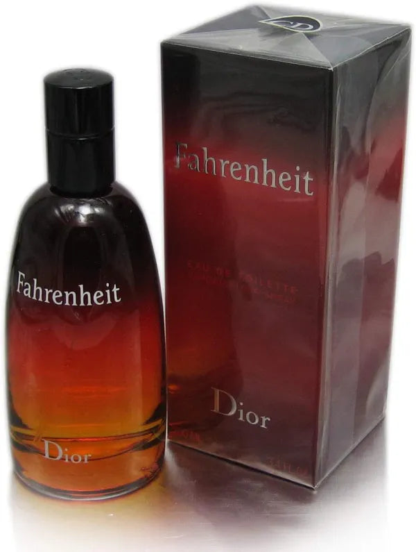 Dior Fahrenheit Eau de Toilette – bold masculine fragrance with leather, spice, and floral notes