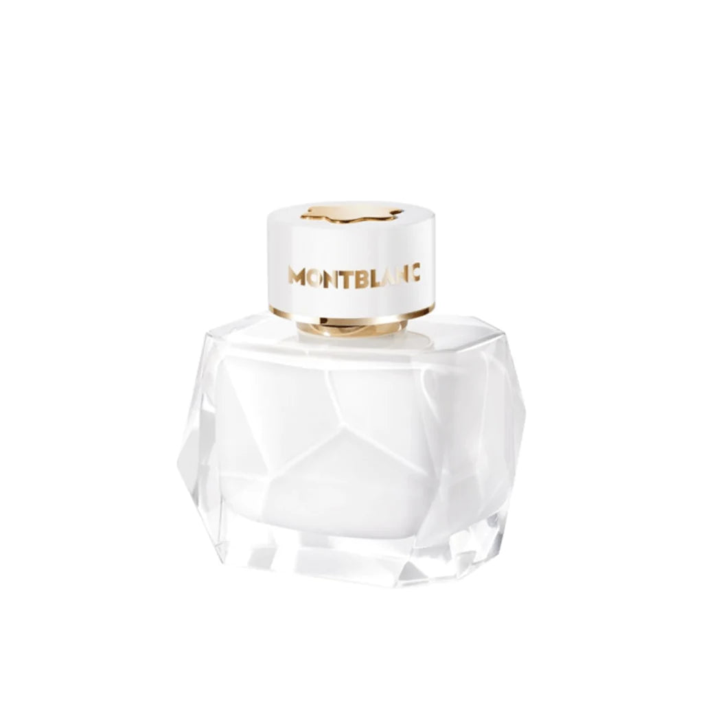 Montblanc Signature Eau de Parfum white bottle for women
