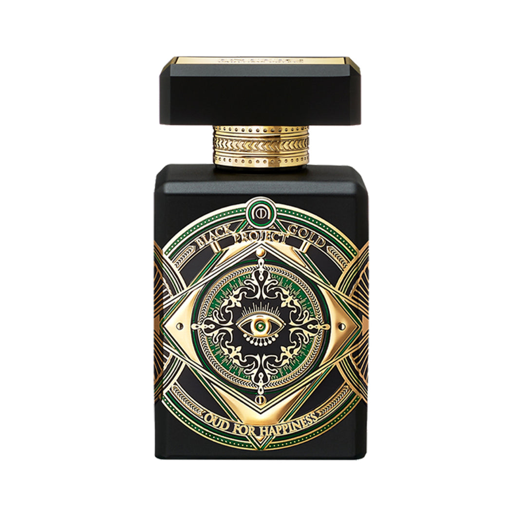 Oud is Happiness with warm oud and smoky spices, perfect for a deep, luxurious aroma.