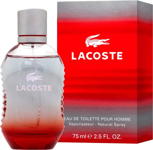 Red Eau de Toilette warm and spicy fragrance