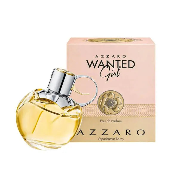 Wanted Girl Eau de Parfum with sweet vanilla and floral notes for a bold, youthful fragrance.