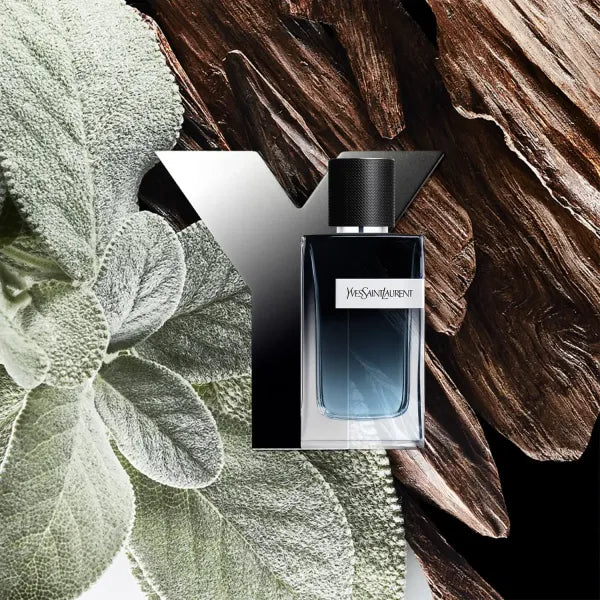 YSL Y Eau de Parfum – crisp aromatic fougère for modern men.