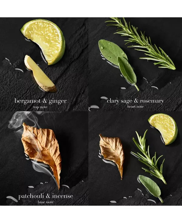 Fresh and citrusy cologne with sleek design
