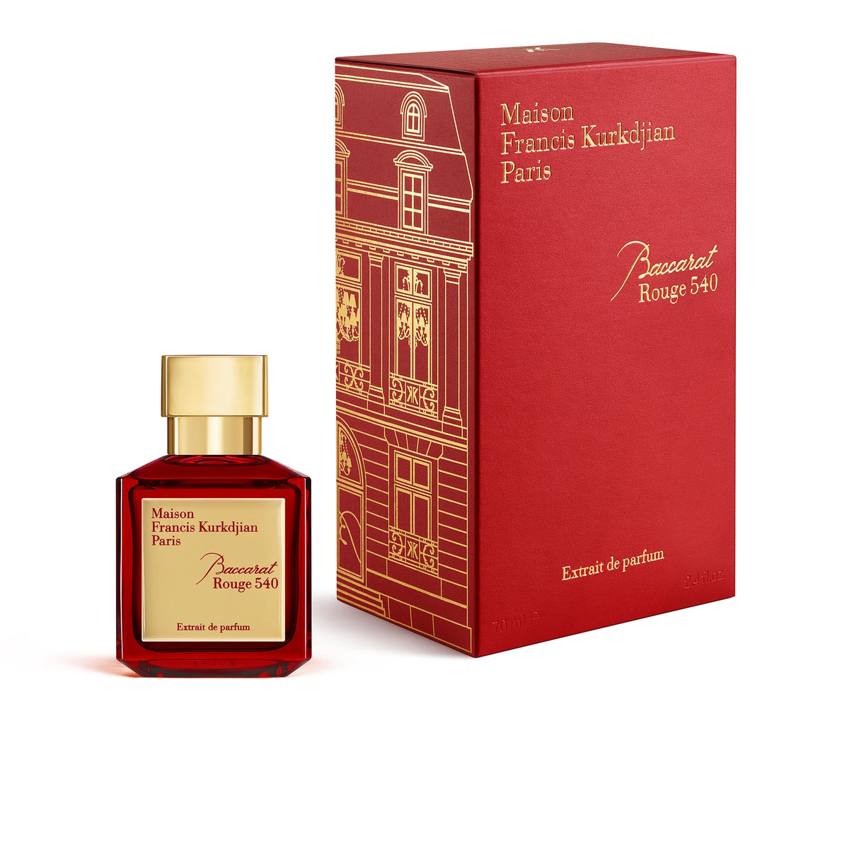 Baccarat perfume bottle - Luxurious fragrance with woody and floral notes for a timeless experience.