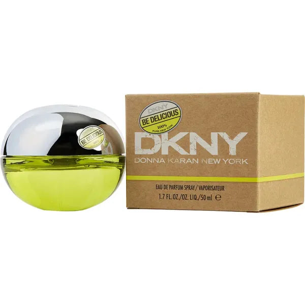 Be Delicious perfume - Fruity floral fragrance with apple and cucumber notes for a refreshing scent.