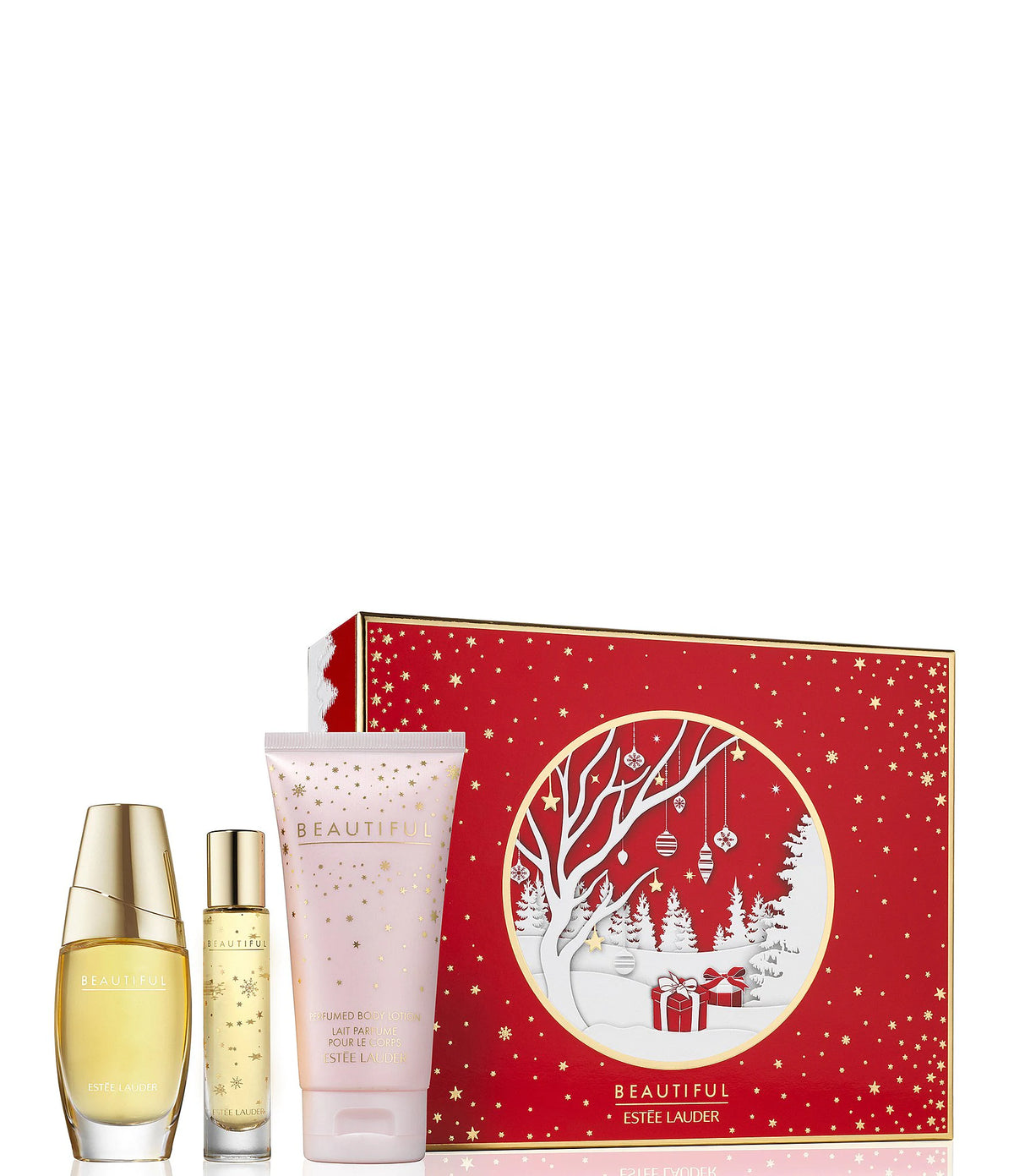 Estée Lauder Beautiful – romantic floral fragrance with rose and violet.