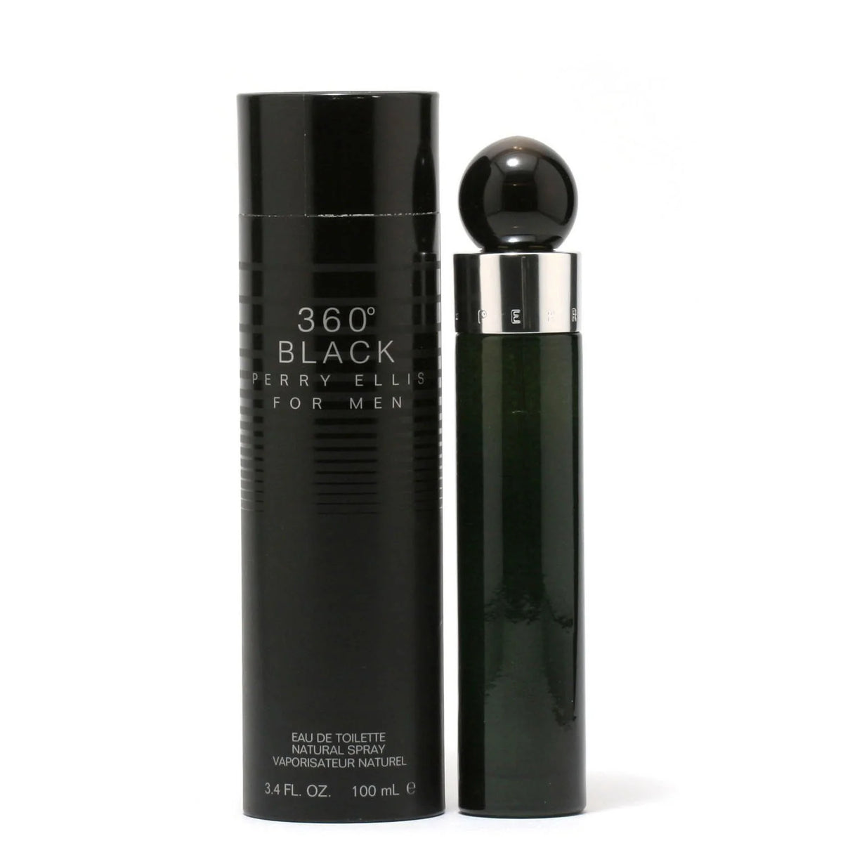 Sleek black perfume bottle – bold and modern scent with spicy, woody, and leather notes