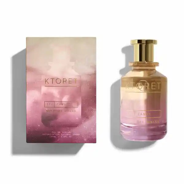 Candy sweet and playful perfume bottle