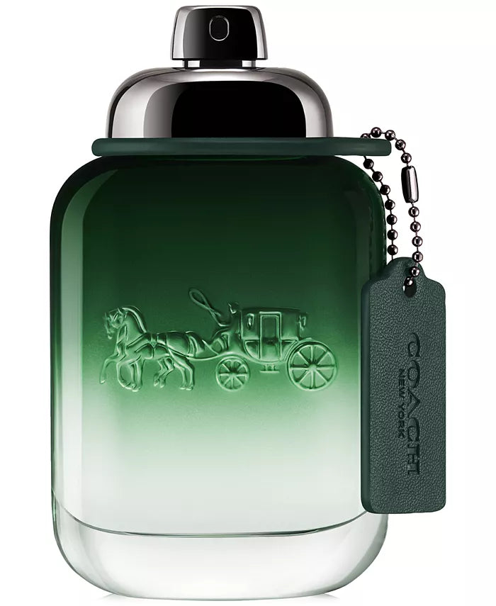 Coach Green Eau de Toilette for Men bold green masculine bottle