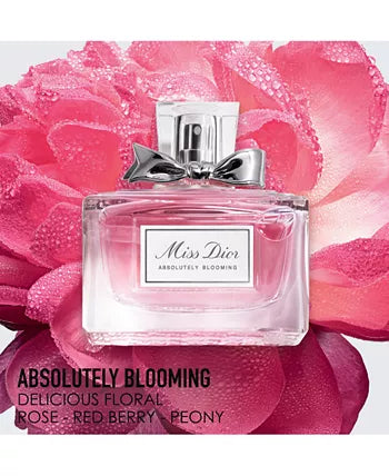Dior Bloom - soft and romantic floral perfume bottle.