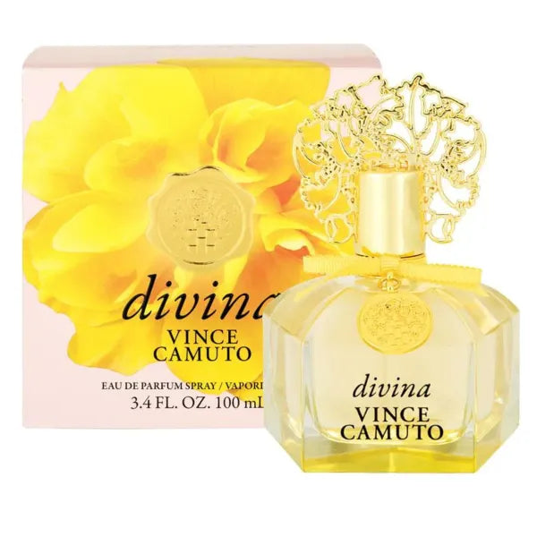 Vince Camuto Divina – fruity floral women’s fragrance with plum, peony, and vanilla