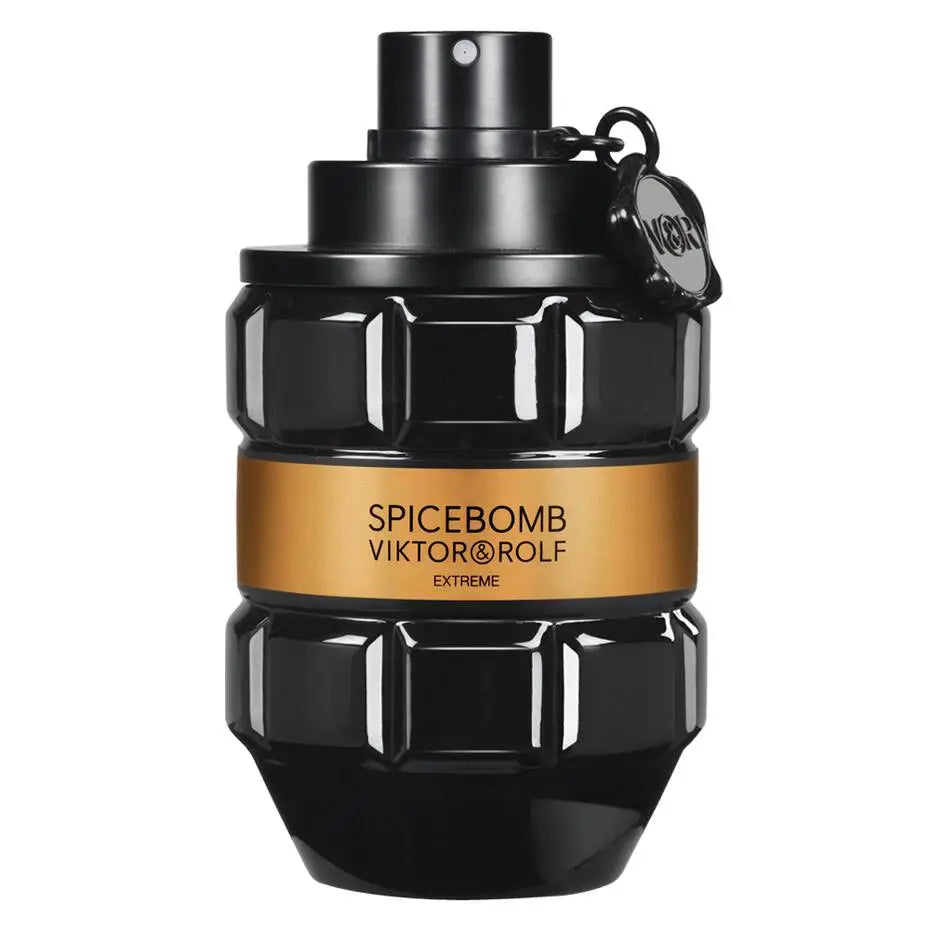 Viktor & Rolf Spicebomb Extreme Eau De Parfum bottle shaped like a grenade.
