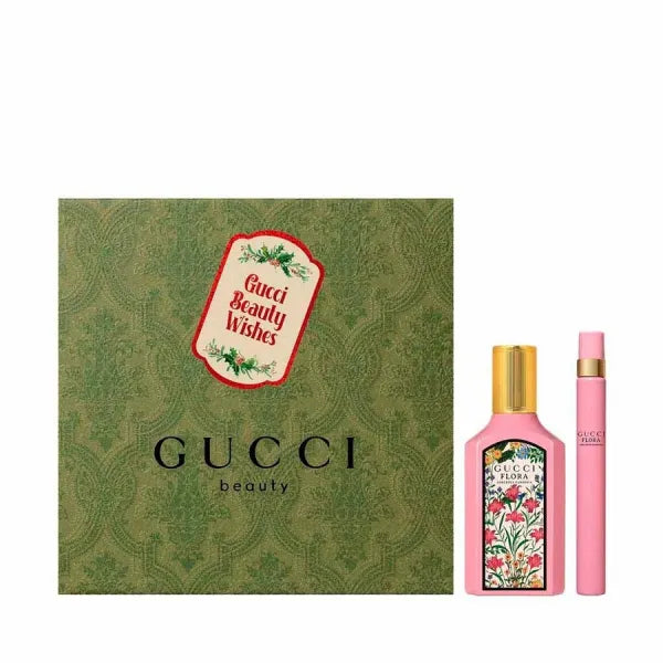 Gucci fragrance bottle – Luxurious scent with modern green floral and woody notes.
