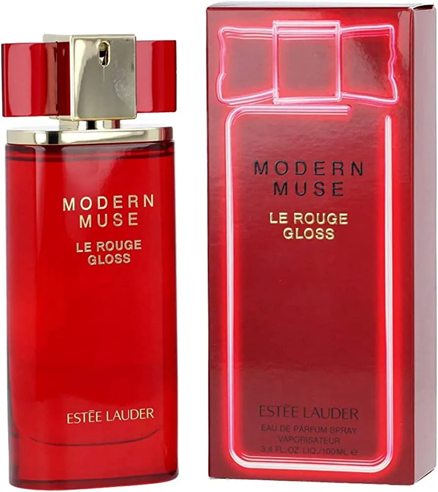 Gloss sleek and shiny perfume bottle