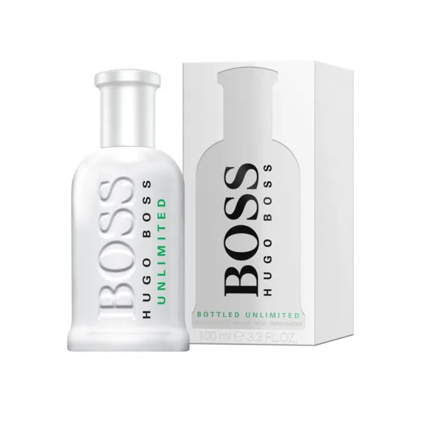 Hugo Boss Bottled Unlimited – fresh spicy men’s fragrance with apple, cinnamon, and woods