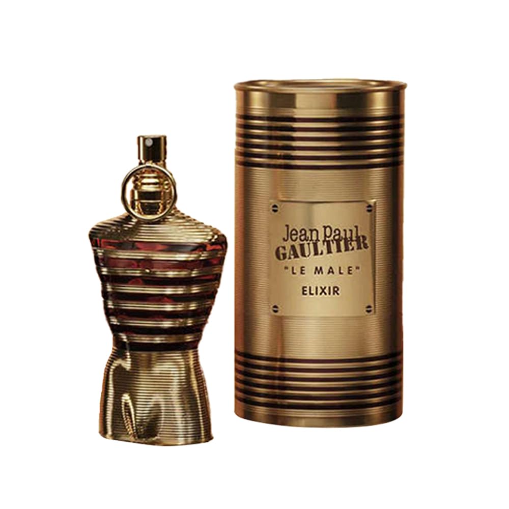 Luxurious perfume bottle with golden liquid – rich floral fragrance for special occasions