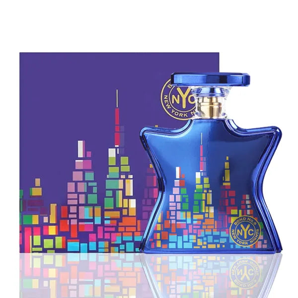 New York Nights fragrance with vibrant floral and fruity notes, perfect for evening wear.