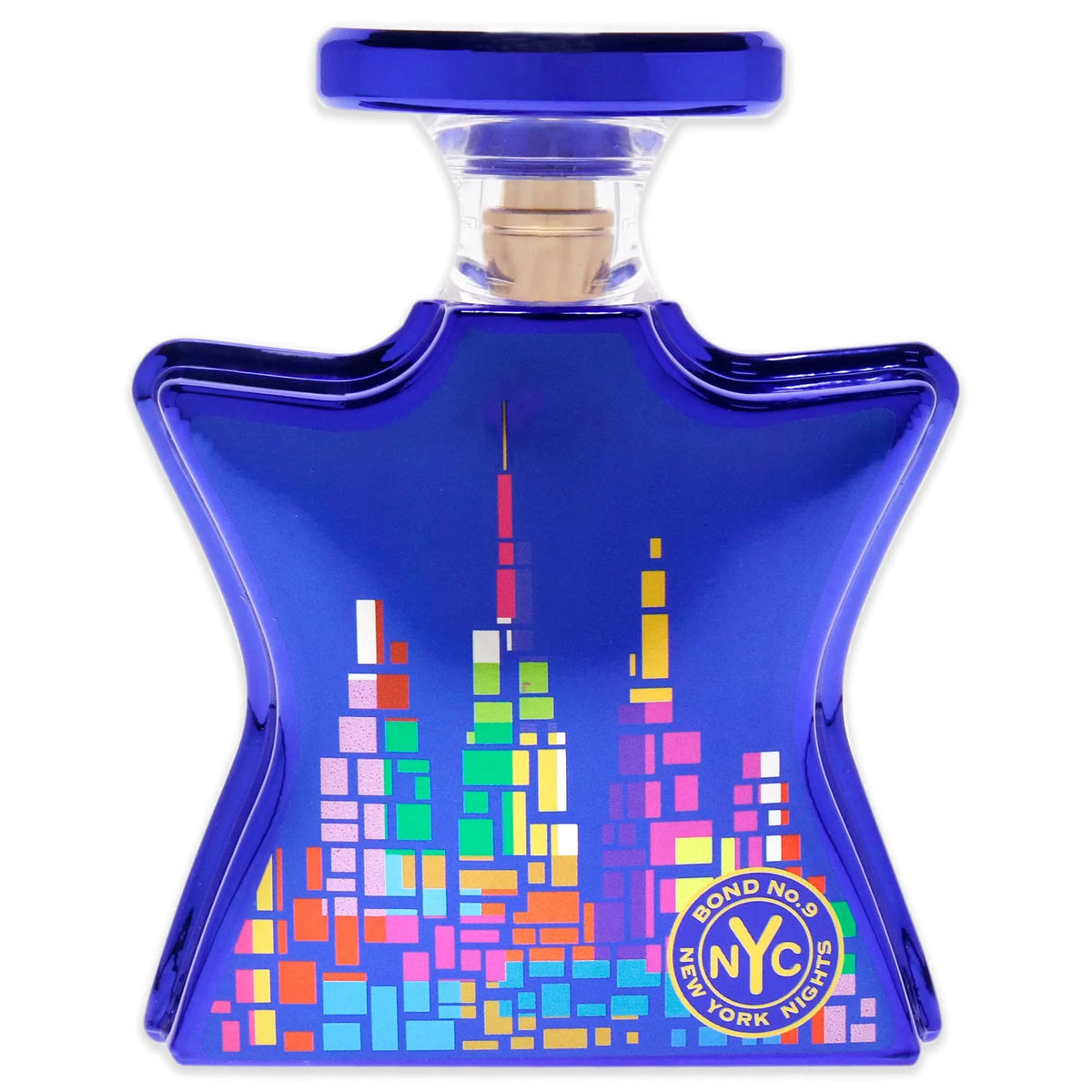 New York Nights perfume with sleek black bottle and sophisticated urban vibe.
