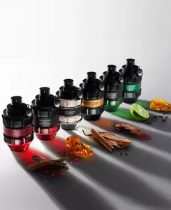 Spicebomb Night Vision Eau de Parfum bold green bottle