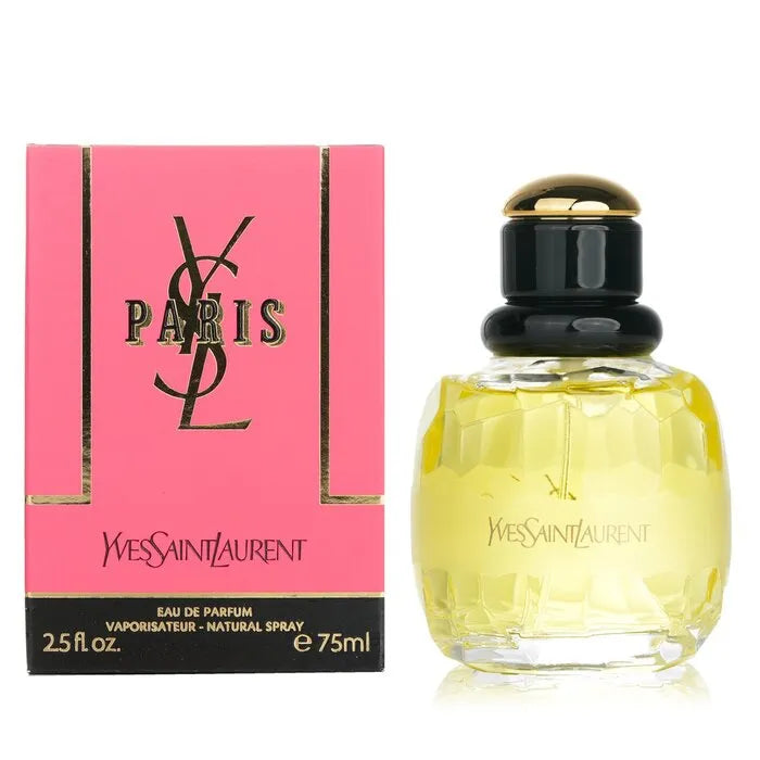 Paris perfume bottle - Romantic floral fragrance with powdery and musky notes.