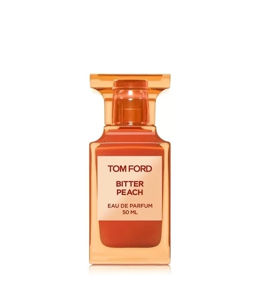 Tom Ford Bitter Peach perfume with minimalist design and fresh, sweet fragrance.