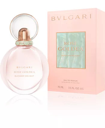 Bvlgari Rose Goldea Blossom Delight EDP – radiant, youthful rose scent capturing blossoming energy.