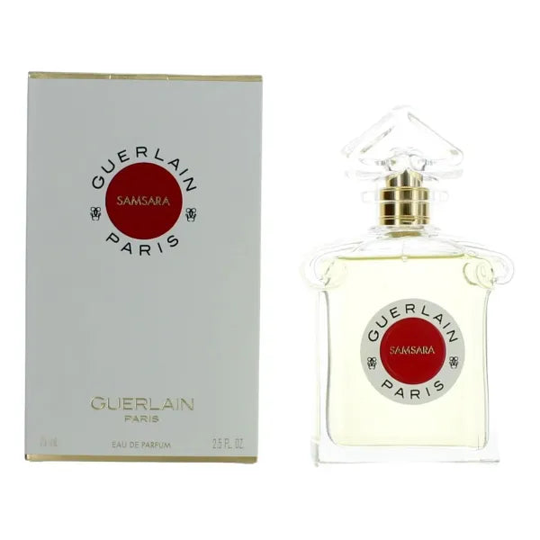 Guerlain Samsara Eau de Parfum – warm and woody women’s fragrance with jasmine and sandalwood