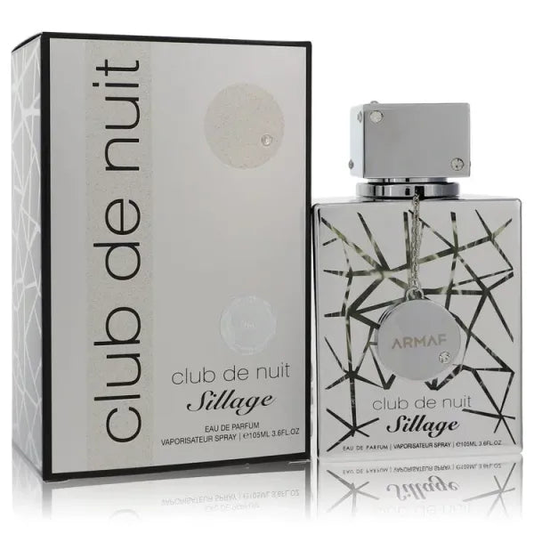 Sillage fragrance bottle – Sophisticated floral-woody scent with long-lasting projection.