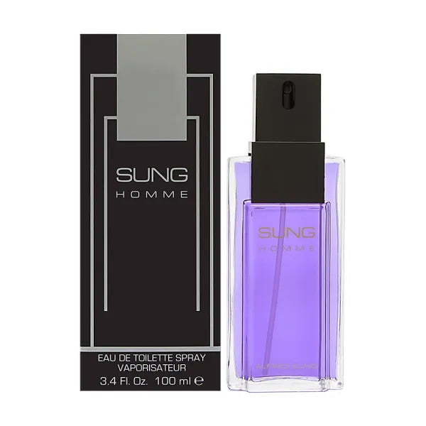 Alfred Sung Homme features aromatic herbs and woods for a clean, confident masculine essence.