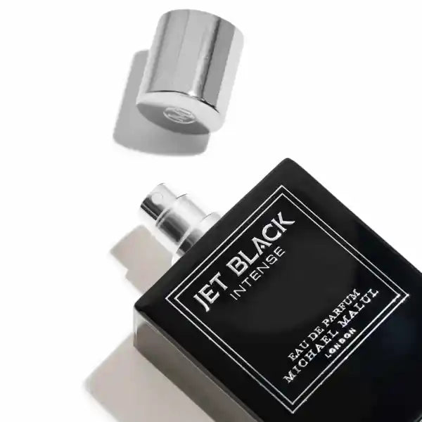Jet Black Intense by Michael Malul – sensual men’s cologne with spicy and woody notes