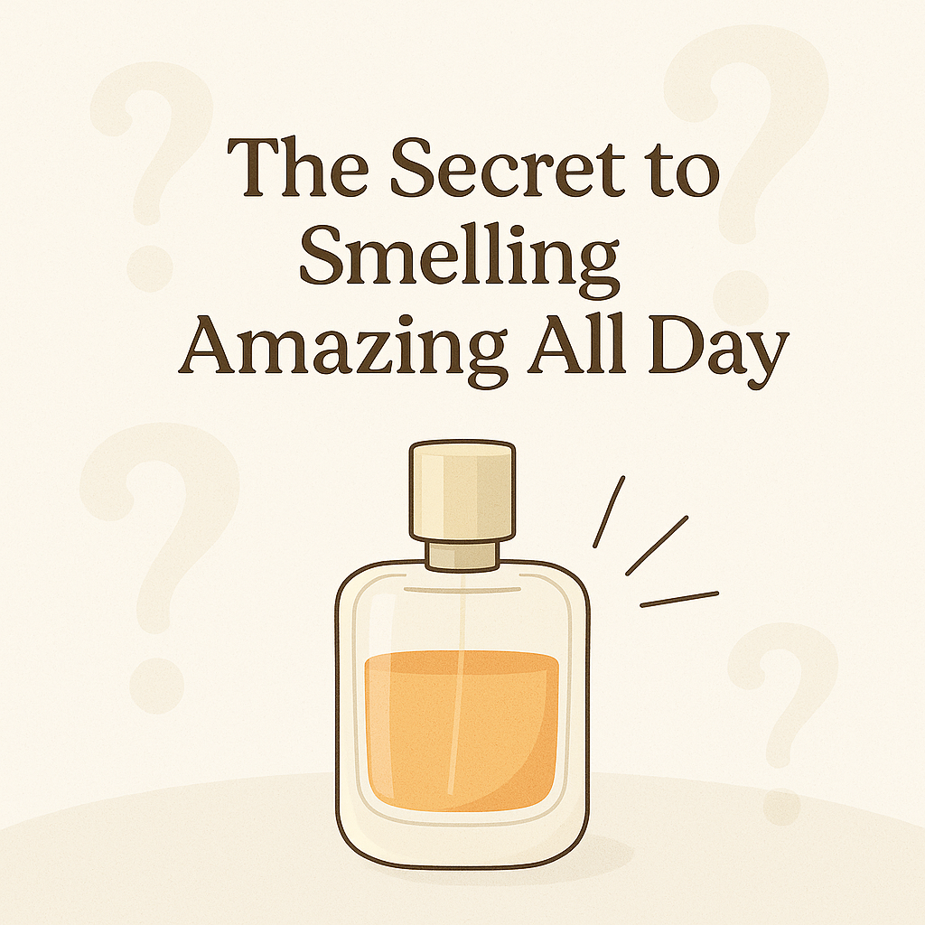Secret to smelling amazing all day
