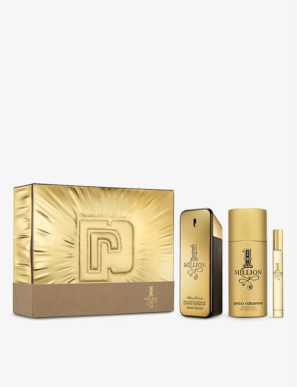 Paco Rabanne, 3 pcs, One Million EDT Spray Gift Set