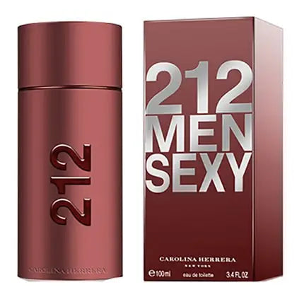 212 Sexy Men by Carolina Herrera offers warm spicy notes blended with musk and sweet vanilla.
