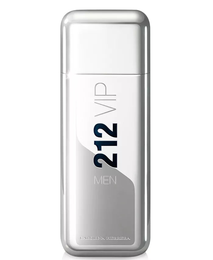 Carolina Herrera 212 VIP Eau de Parfum with chic gold and black bottle representing luxury nightlife.
