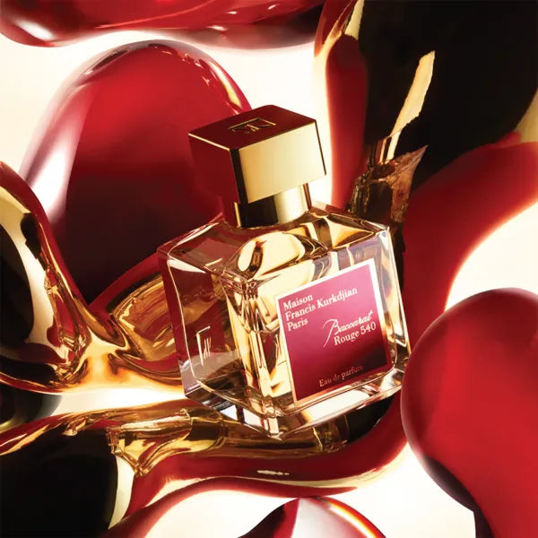 Baccarat Rouge 540 Eau de Parfum Spray - Iconic, luxurious scent with amber, floral and woody notes.
