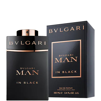 Black EDT Spray - Bold, woody scent with smoky undertones for a sophisticated masculine fragrance.
