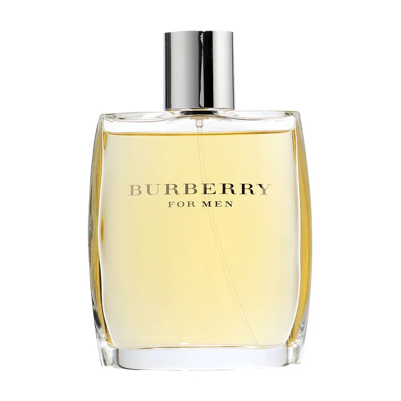 Burberry Classic EDT – fresh citrus and woody scent with timeless elegance.
