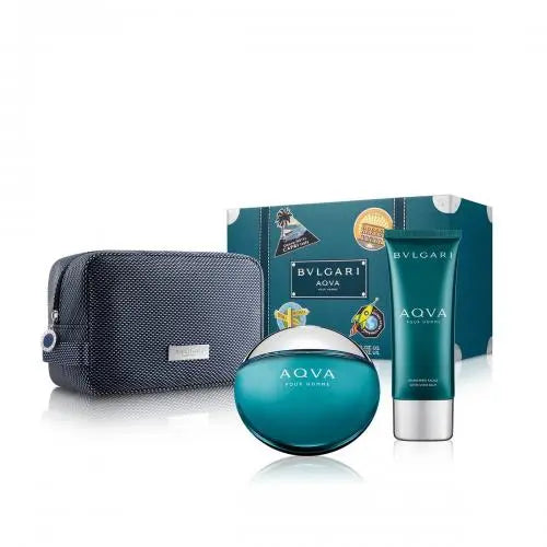 Bvlgari, 3 pcs, Aqva EDT Spray Bag Gift Set