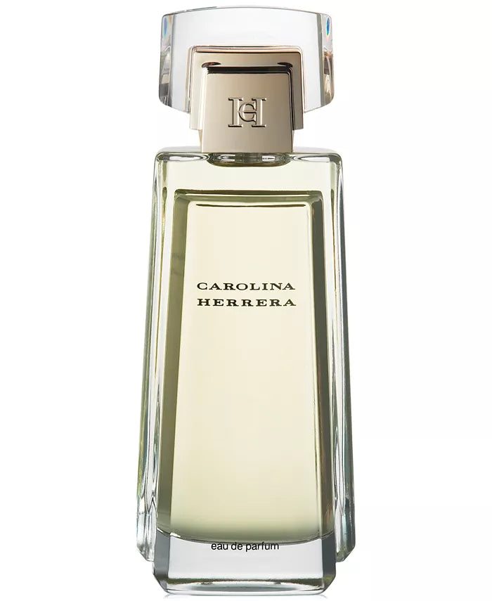 CH perfume bottle from Carolina Herrera, featuring iconic and elegant packaging with a luxurious vibe.
