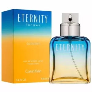 CK Eternity Summer with fresh aquatic and floral notes for a bright summer vibe.
