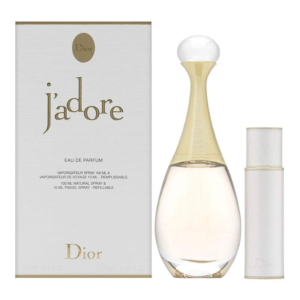 Dior J’adore Eau de Parfum iconic gold teardrop bottle
