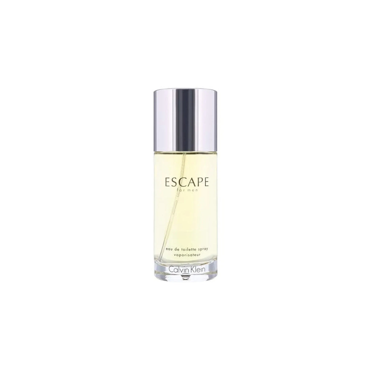 Escape Eau de Toilette spray bottle with elegant rounded design
