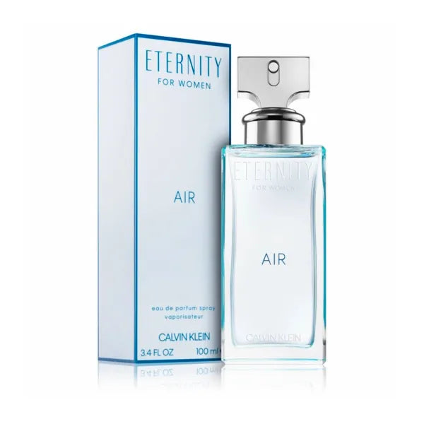 Eternity Air Eau de Parfum with fresh floral and airy citrus notes for a light, uplifting scent.
