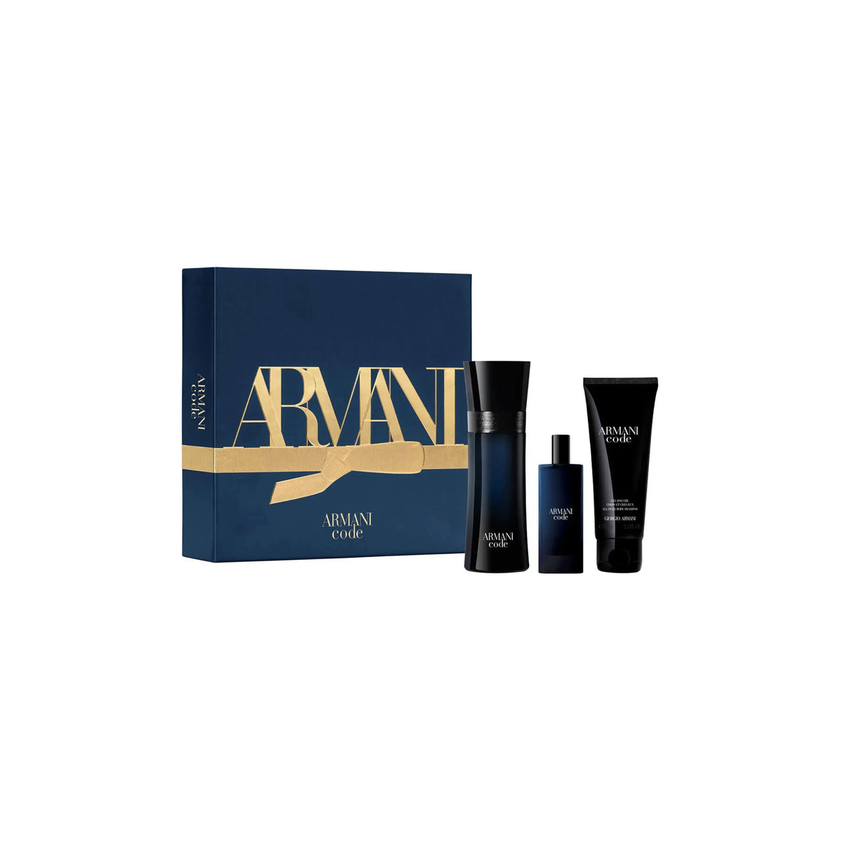 Armani Code 3-piece gift set – seductive and elegant men’s fragrance.
